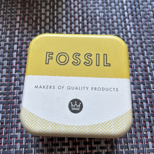 Fossil jewellery tin small - jewellery,