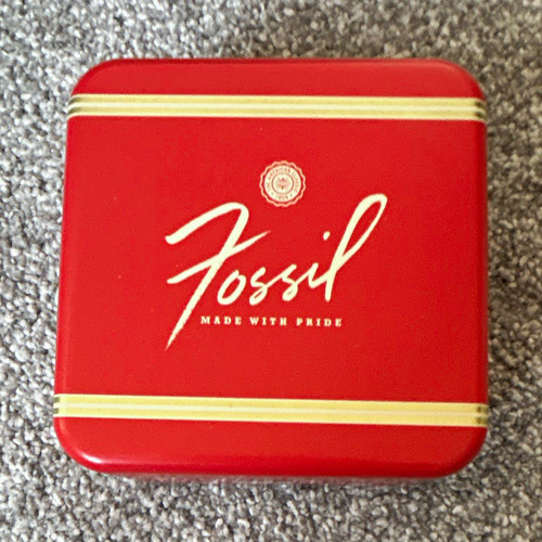 Fossil red watch - fossil,