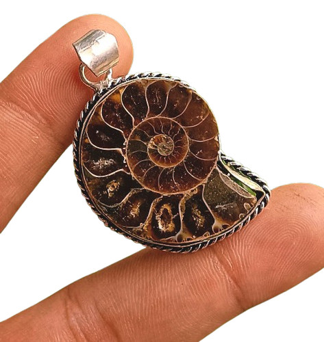 Positive ocean fossil gemstone - ocean,