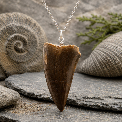Fossil mosasaurus tooth - mosasaurus,