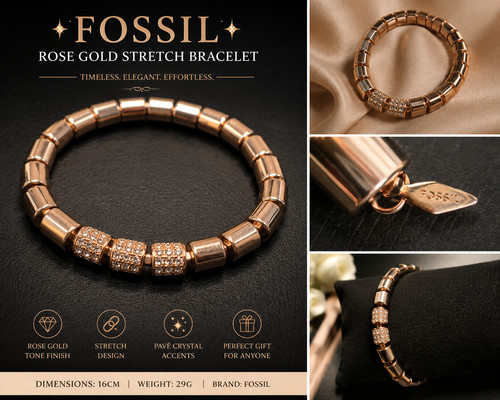 Fossil rose gold tone - rose,
