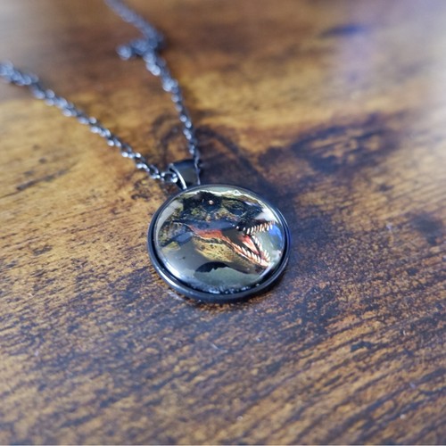 Dinosaur rex necklace - t-rex,